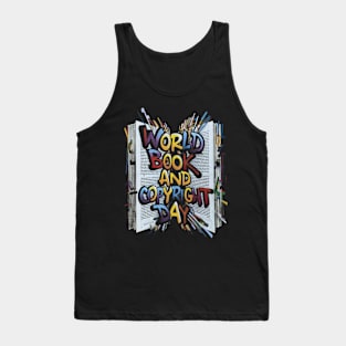 World Book And Copyright Day Tank Top